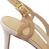 ELIZA DI VENEZIA slingback pumps in Ivory and beige