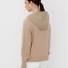 CAPPELLINI von PESERICO | beige Hoodie mit Taschen