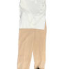 PESERICO EASY | beige Cordhose mit Umschlag und geradem Bein