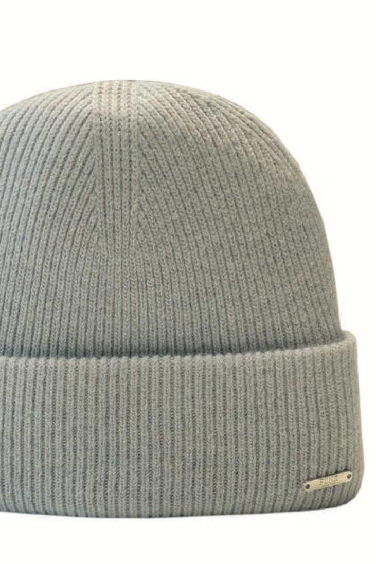 FUNK thick polar beanie with a braided pattern