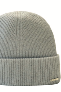 FUNK dicke polarblaue Beanie mit Flechtmuster