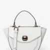 GIANNI NOTARO | medium sized white leather hand bag