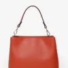 GIANNI NOTARO | medium sized orange leather hand bag MINDIE