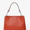 GIANNI NOTARO | medium sized orange leather hand bag MINDIE